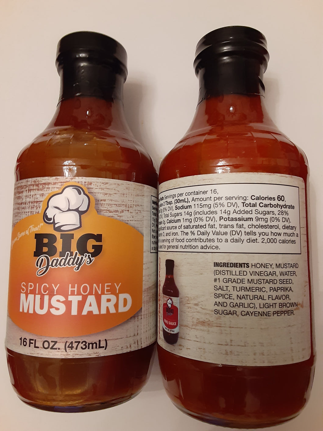 Big Daddy's Spicy Honey Mustard